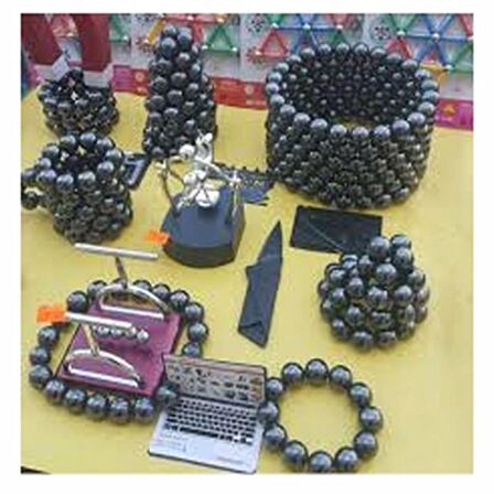 BİLYE ŞEKLİNDE MANYETİK MIKNATIS BİLYA STRES TOPU (NEODYUM DEĞİL) 100 ADET