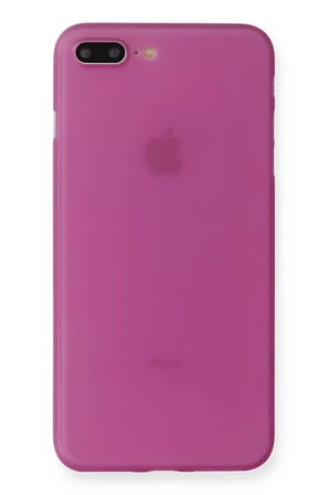 Newface Apple iPhone 7 Plus Kılıf PP Ultra İnce Kapak - Pembe