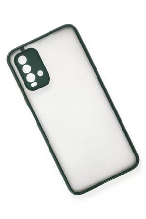 Newface Xiaomi Redmi 9T Kılıf Montreal Silikon Kapak - Yeşil