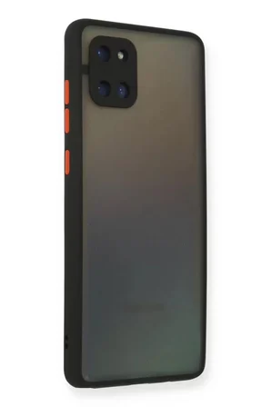 Newface Samsung Galaxy A81 / Note 10 Lite Kılıf Montreal Silikon Kapak - Siyah