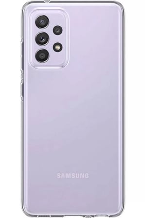 Newface Samsung Galaxy A72 Kılıf Lüx Şeffaf Silikon