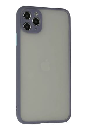 Newface Apple iPhone 12 Pro Kılıf Montreal Silikon Kapak - Gri