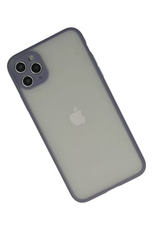 Newface Apple iPhone 12 Pro Kılıf Montreal Silikon Kapak - Gri
