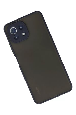 Newface Xiaomi Mİ 11 Lite Kılıf Montreal Silikon Kapak - Lacivert