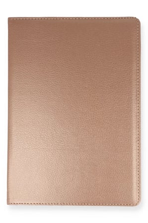Newface Samsung Galaxy T500 Tab A7 10.4 Kılıf 360 Tablet Deri Kılıf - Rose Gold