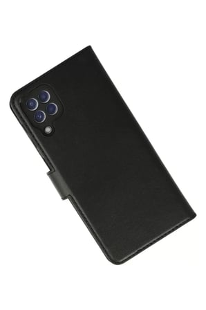 Newface Samsung Galaxy A22 Kılıf Trend S Plus Kapaklı Kılıf - Siyah