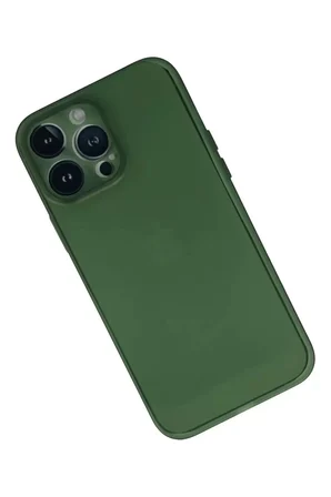 Newface Apple iPhone 13 Pro Kılıf PP Ultra İnce Kapak - Yeşil