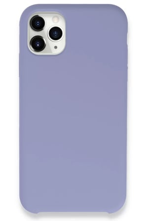 Newface Apple iPhone 11 Pro Max Kılıf Lansman Legant Silikon - Lila