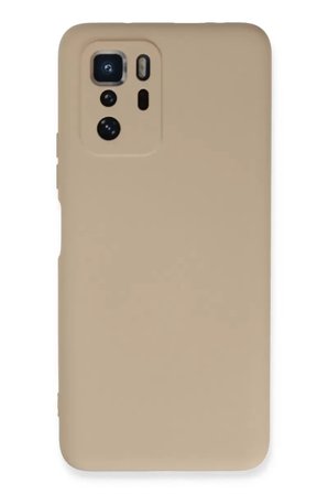 Newface Xiaomi Poco X3 GT Kılıf Nano içi Kadife Silikon - Pudra