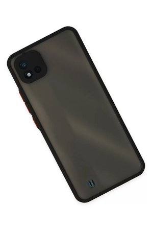 Newface Realme C11 2021 Kılıf Montreal Silikon Kapak - Siyah