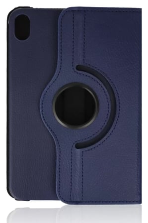 Newface Apple iPad Mini 6 Kılıf 360 Tablet Deri Kılıf - Lacivert