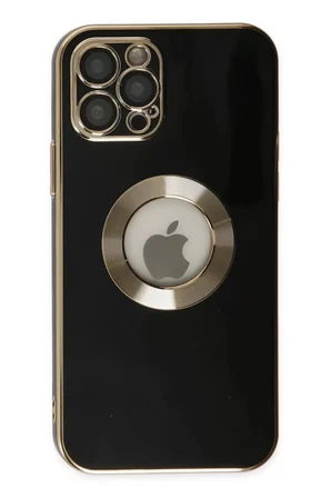 Newface Apple iPhone 12 Pro Max Kılıf Store Silikon - Siyah