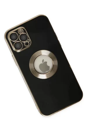 Newface Apple iPhone 12 Pro Max Kılıf Store Silikon - Siyah