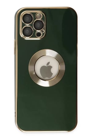 Newface Apple iPhone 12 Pro Max Kılıf Store Silikon - Yeşil