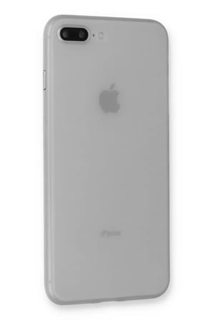 Newface Apple iPhone 7 Plus Kılıf PP Ultra İnce Kapak - Beyaz