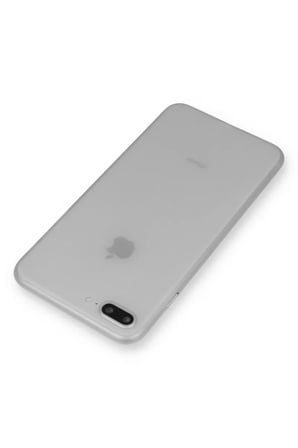 Newface Apple iPhone 7 Plus Kılıf PP Ultra İnce Kapak - Beyaz