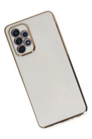 Newface Samsung Galaxy A52 Kılıf Volet Silikon - Beyaz