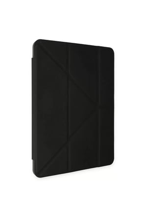 Newface Apple iPad Air 4 10.9 Kılıf Kalemlikli Mars Tablet Kılıfı - Siyah