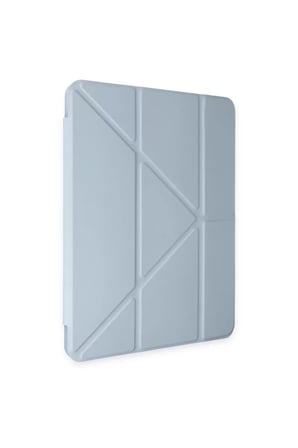 Newface Apple iPad Air 4 10.9 Kılıf Kalemlikli Mars Tablet Kılıfı - Mavi