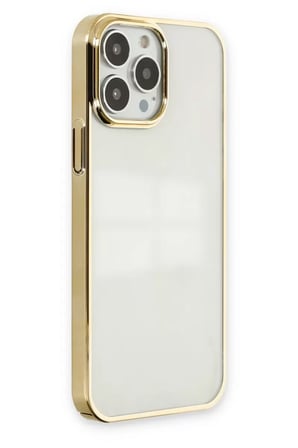 Newface Apple iPhone 14 Pro Kılıf Element Silikon - Gold