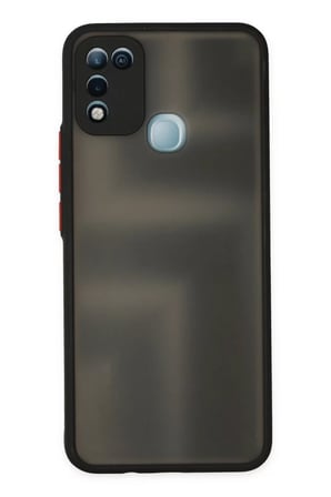 Newface İnfinix Hot 10 Play Kılıf Montreal Silikon Kapak - Siyah