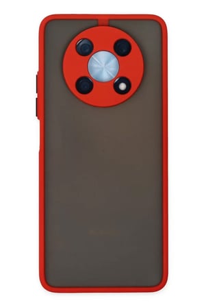 Newface Huawei Nova Y90 Kılıf Montreal Silikon Kapak - Kırmızı