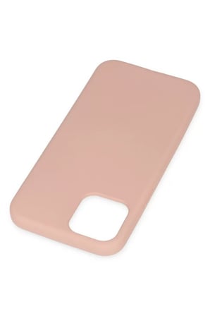 Newface Apple iPhone 11 Pro Kılıf Nano içi Kadife Silikon - Pudra