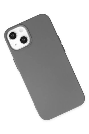 Newface Apple iPhone 14 Kılıf Nano içi Kadife Silikon - Gri