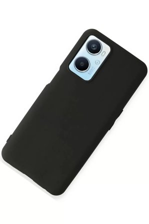 Newface Oppo A96 Kılıf First Silikon - Siyah
