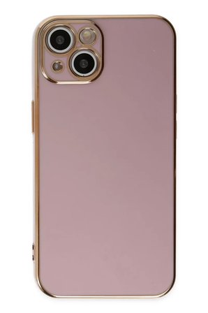 Newface Apple iPhone 14 Kılıf Volet Silikon - Mor