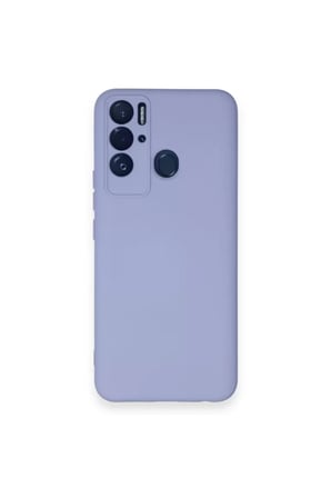 Newface Tecno Pova Neo Kılıf Nano içi Kadife Silikon - Lila