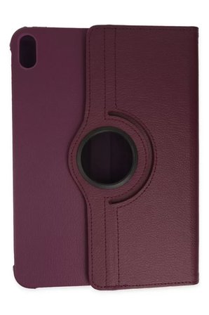 Newface Apple iPad 2022 10.9 (10.nesil) Kılıf 360 Tablet Deri Kılıf - Mürdüm