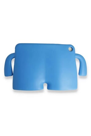 Newface Apple iPad 2022 10.9 (10.nesil) Kılıf Karakter Tablet Silikon - Mavi
