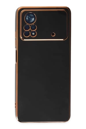 Newface Xiaomi Poco X4 Pro 5G Kılıf Volet Silikon - Siyah