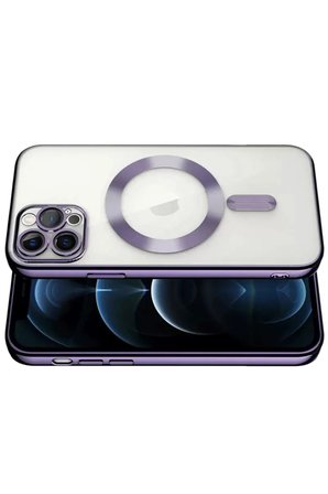 Newface Apple iPhone 13 Pro Kılıf Kross Magneticsafe Kapak - Mor