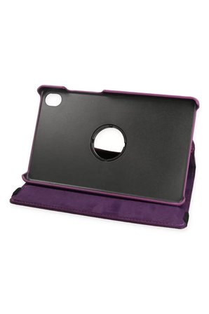Newface Lenovo Tab M8 Kılıf 360 Tablet Deri Kılıf - Mürdüm