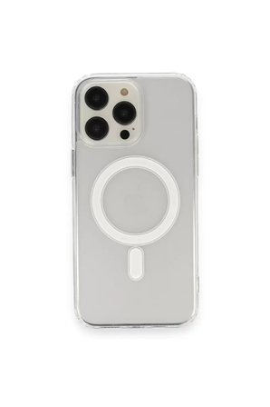 Newface Apple iPhone 14 Pro Max Kılıf Matte Şeffaf Magneticsafe - Şeffaf