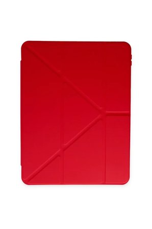 Newface Samsung Galaxy T737 Tab S7 FE 12.4 Kılıf Kalemlikli Mars Tablet Kılıfı - Kırmızı