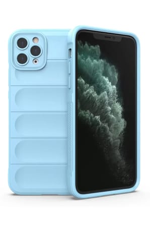 Newface Apple iPhone 11 Pro Kılıf Optimum Silikon - Sky Blue