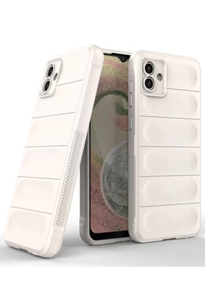 Newface Samsung Galaxy A04 Kılıf Optimum Silikon - Krem