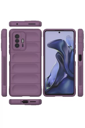 Newface Xiaomi Mi 11T Kılıf Optimum Silikon - Mor