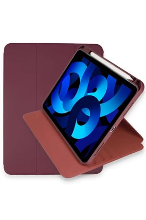 Newface Apple iPad Pro 11 (2021) Kılıf Starling 360 Kalemlikli Tablet Kılıf - Mor