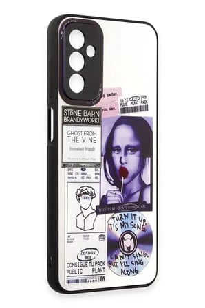 Newface Samsung Galaxy M23 Kılıf Mirror Desenli Kapak - Mirror - 2