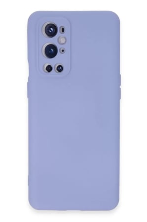 Newface One Plus 9 Pro Kılıf Nano içi Kadife Silikon - Mavi