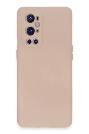 Newface One Plus 9 Pro Kılıf Nano içi Kadife Silikon - Pudra
