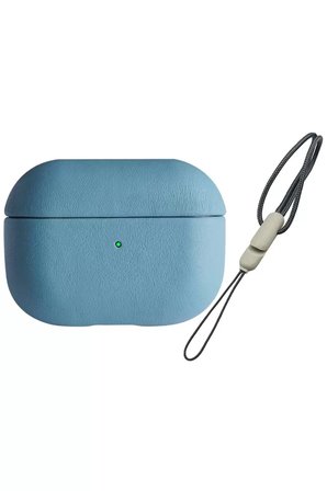 Newface Apple Airpods Pro 2 (2.nesil) 405 Deri Kılıf - Sierra Blue