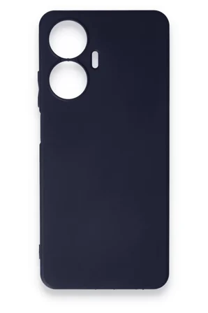 Newface Realme C55 Kılıf First Silikon - Lacivert