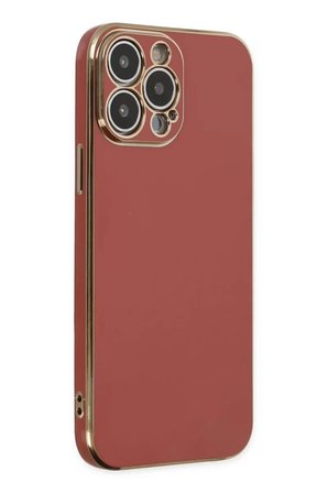 Newface Apple iPhone 15 Pro Max Kılıf Volet Silikon - Kırmızı