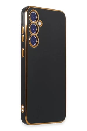 Newface Samsung Galaxy S23 FE Kılıf Volet Silikon - Siyah