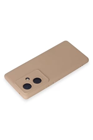 Newface Vivo V29 Lite Kılıf Nano içi Kadife Silikon - Pudra
